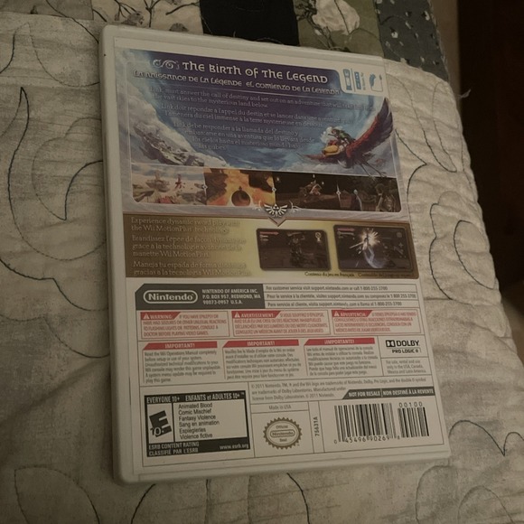 The Legend of Zelda: Skyward Sword (Wii) CIB With CD - Picture 4 of 4